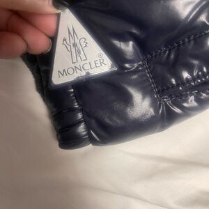 Navy Blue Baby Moncler Jacket!! Only work a few times.